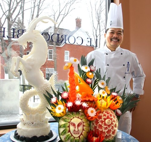 Le Cordon Bleu Henley Food Festival Chef Armando Baisas, world carving champion, will come to Le Cordon Bleu Henley Food Festival