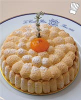 サブリナレッスン菓子ーアプリコットとローズマリーのシャルロット JTSP1001