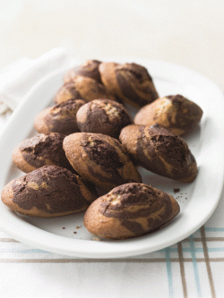 Madeleines marbrées au chocolat-citron Le Cordon Bleu Chocolate recipe