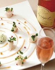 料理とワインのマリアージュ(春) Food & Wine Spring