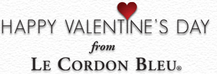 happy valentine's day from Le Cordon Bleu
