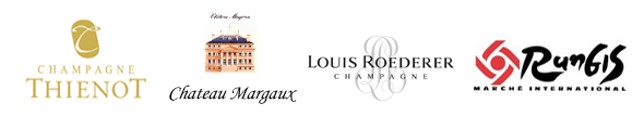 Champagne thiernot, chateau Margaux, Louis Roederer, marché de Rungis