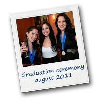 Le Cordon Bleu Paris August 2011 graduation ceremony