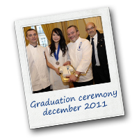 Le Cordon Bleu Paris graduation ceremony 