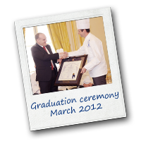 Le Cordon Bleu Paris graduation ceremony 