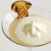 セップ茸のヴルーテ カプチーノ仕立て