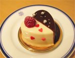 バレンタインケーキ