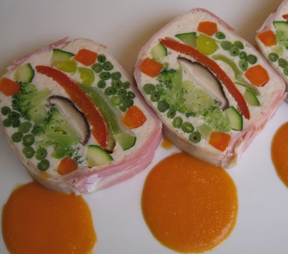 野菜のテリーヌ 野菜のテリーヌ