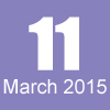 11 mars 2015