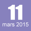 11 mars 2015