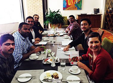 Lunch at Le Cordon Bleu Sydney with Monish Gujral