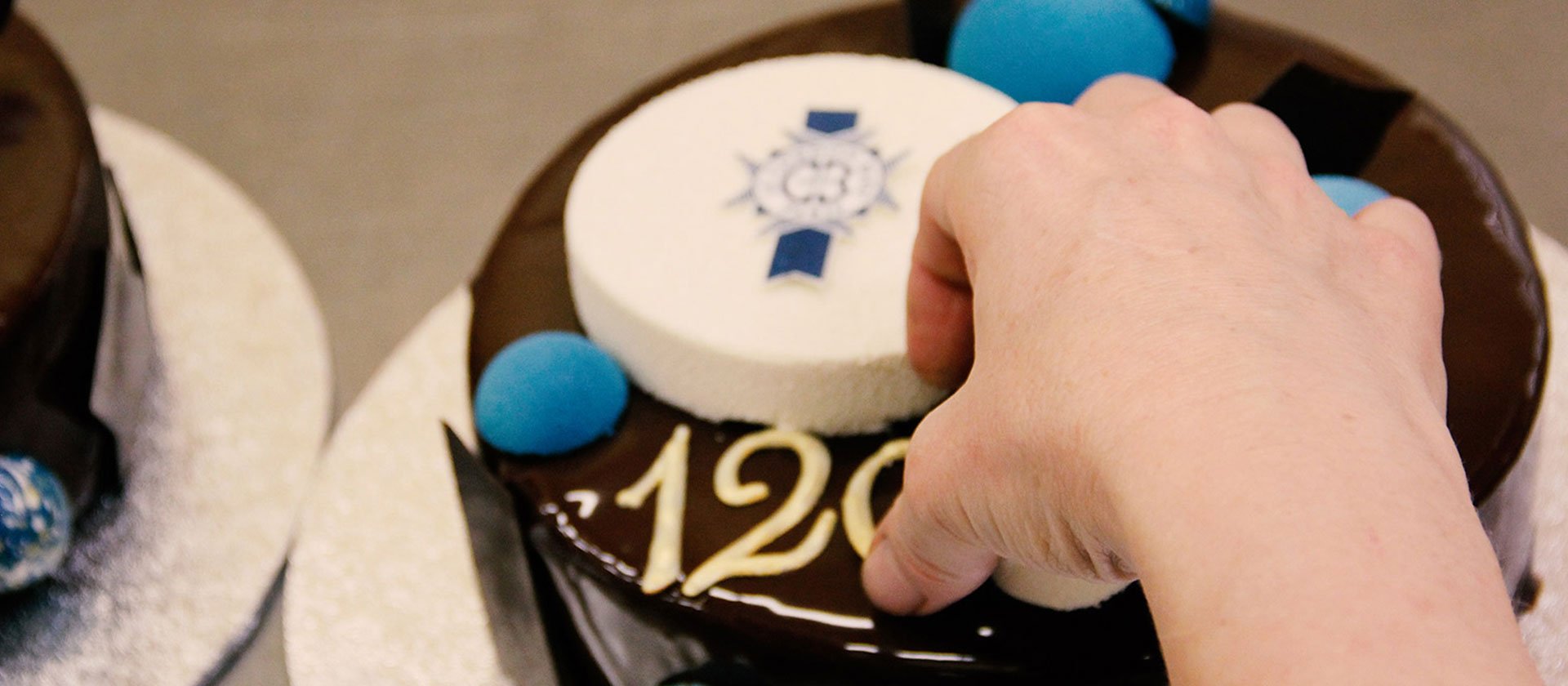 120th birthday cakes by Adelaide Chef and students