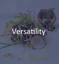 versatility cuisine chef