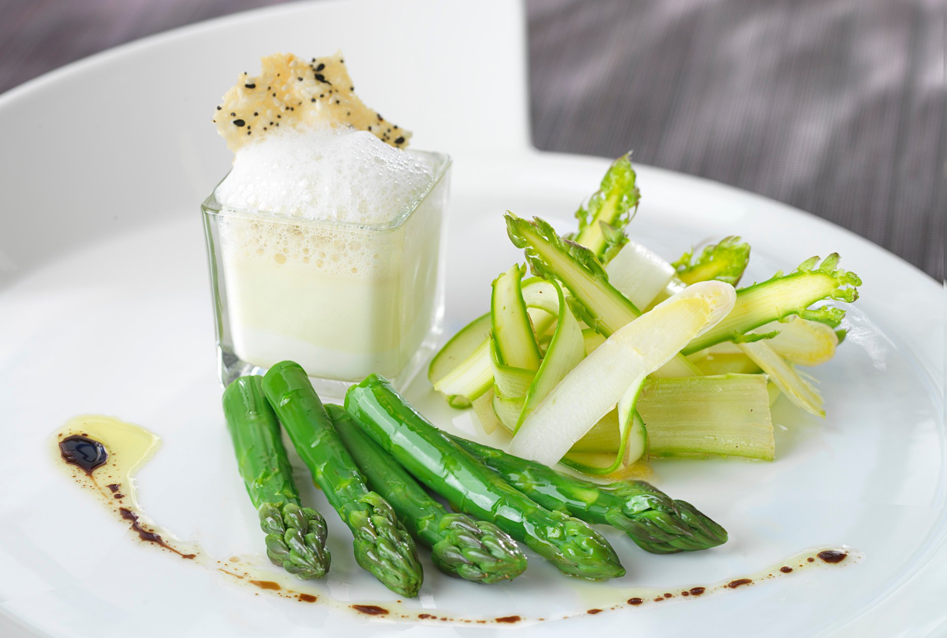 trio d'asperges