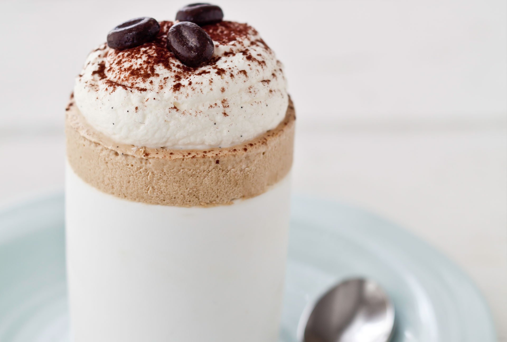 iced coffee soufflé recipe