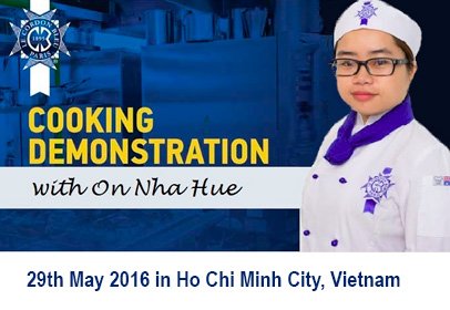 Cooking Demonstration with On Nha Hue, Vietnam