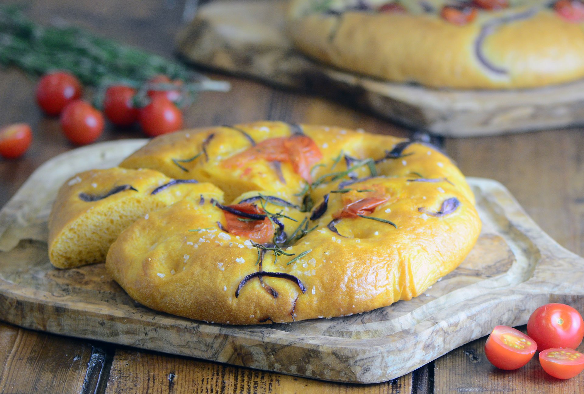 tomato flat bread