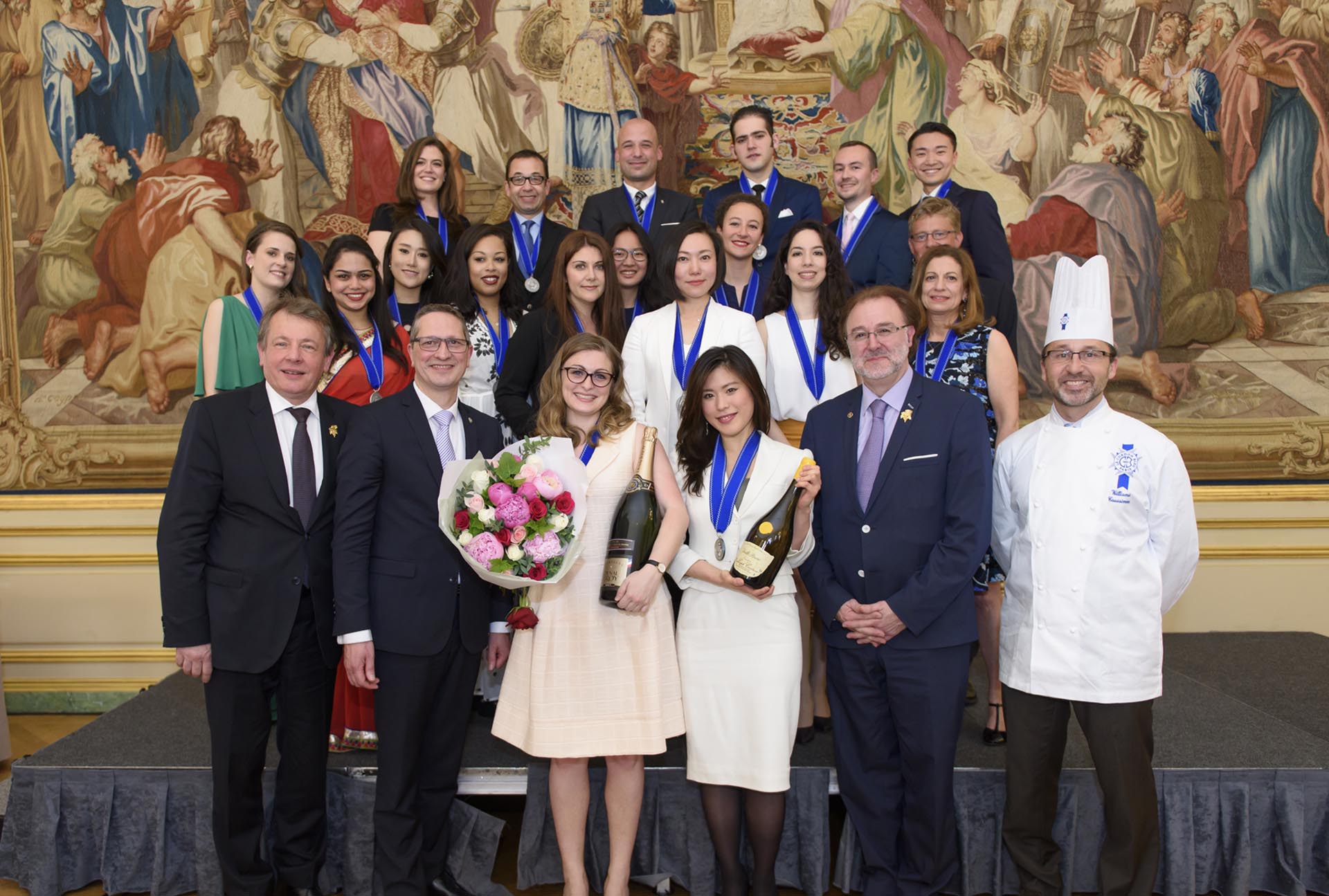 cérémonie remise des diplômes vin et management