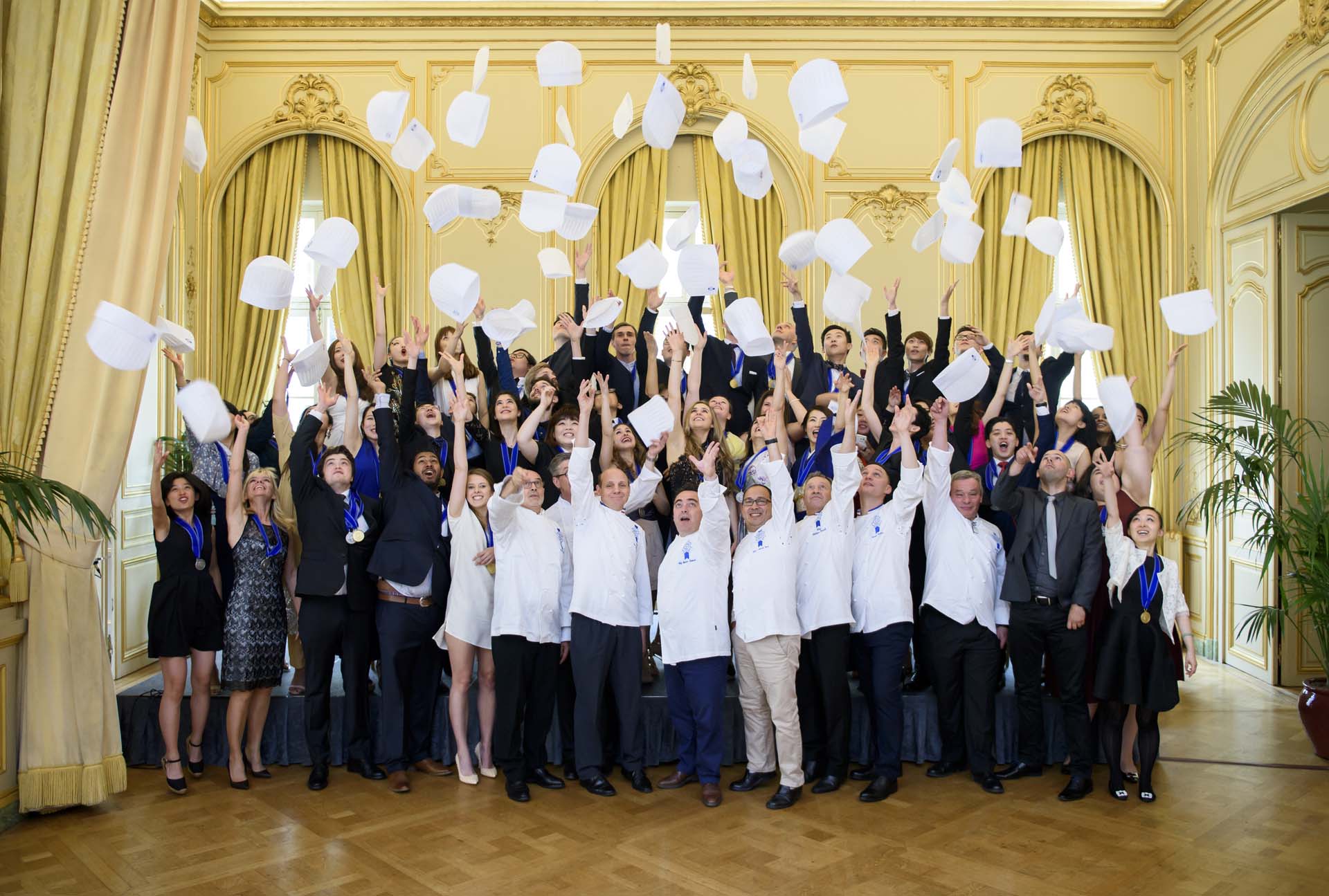 remise des diplômes cuisine