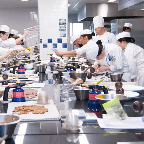 Salle de cours à Le Cordon Bleu Paris