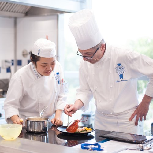 Salle de cours à Le Cordon Bleu Paris