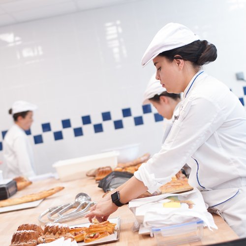 Salle de cours à Le Cordon Bleu Paris