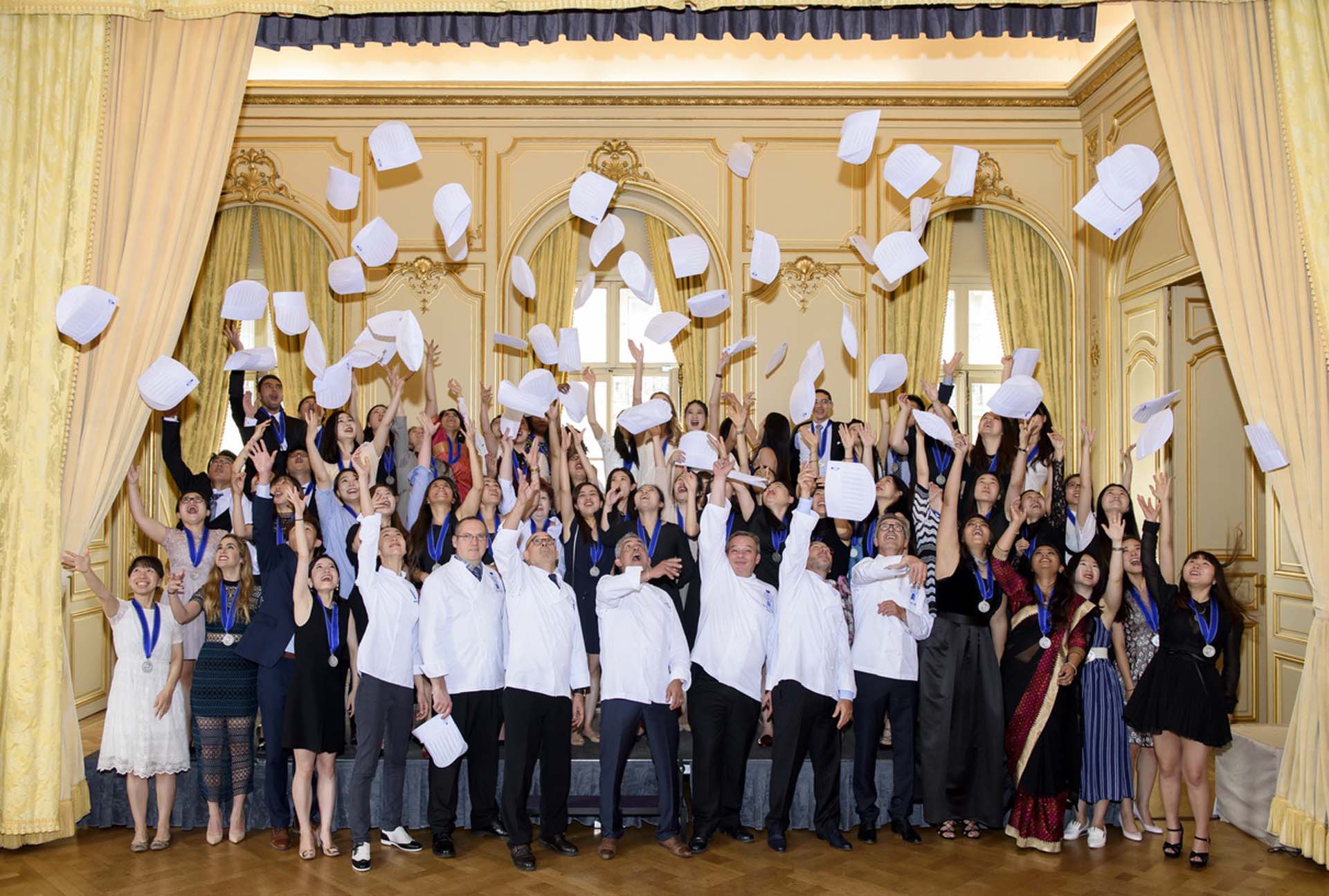 culinary arts graduation Le Cordon Bleu Paris