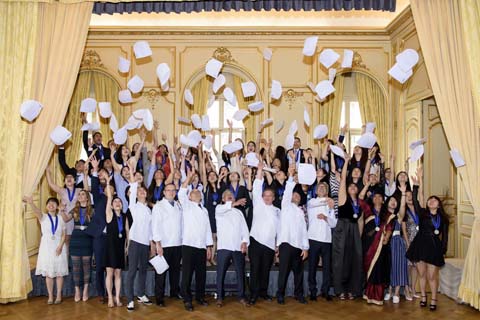 remise des diplômes arts culinaires