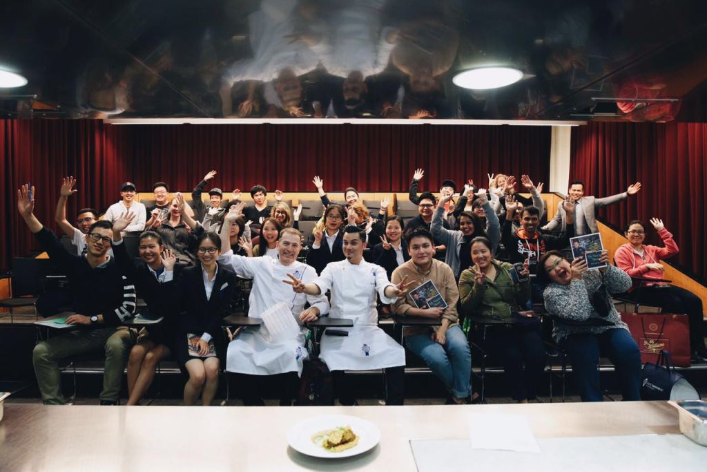 Celebrity Malaysia Alumni Dato' Fazley Yaakob conducted a cooking demonstration at Le Cordon Bleu Sydney.