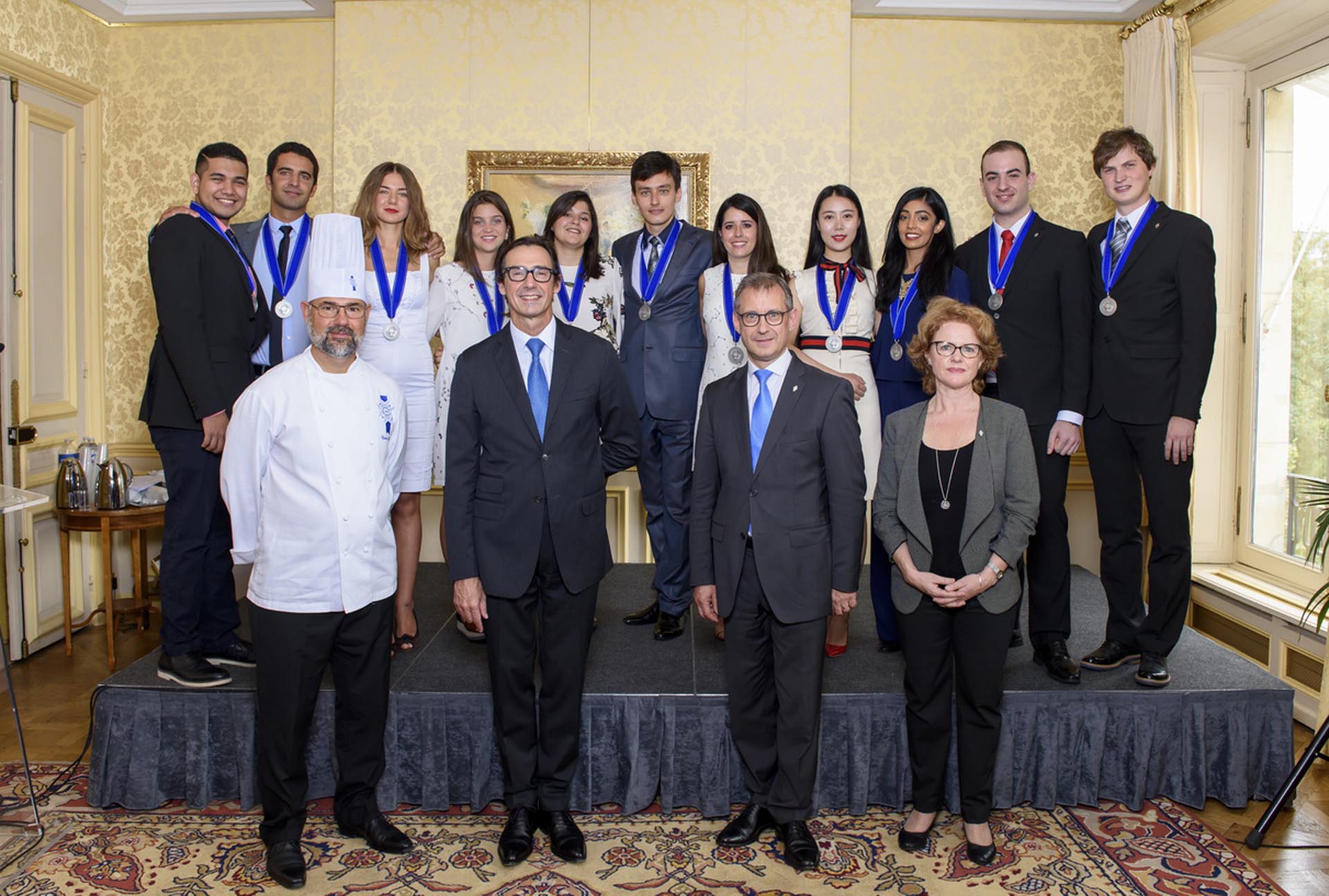 cérémonie remise diplômes management restauration septembre 2016
