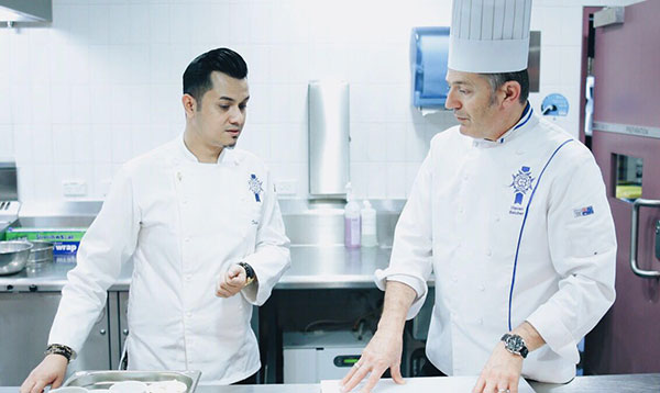 Celebrity Alumni Dato' Fazley Yaakob conducted a cooking demonstration at Le Cordon Bleu Sydney