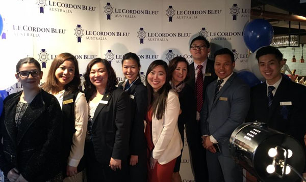 Le Cordon Bleu Sydney students worked at Youtube event Broadcast