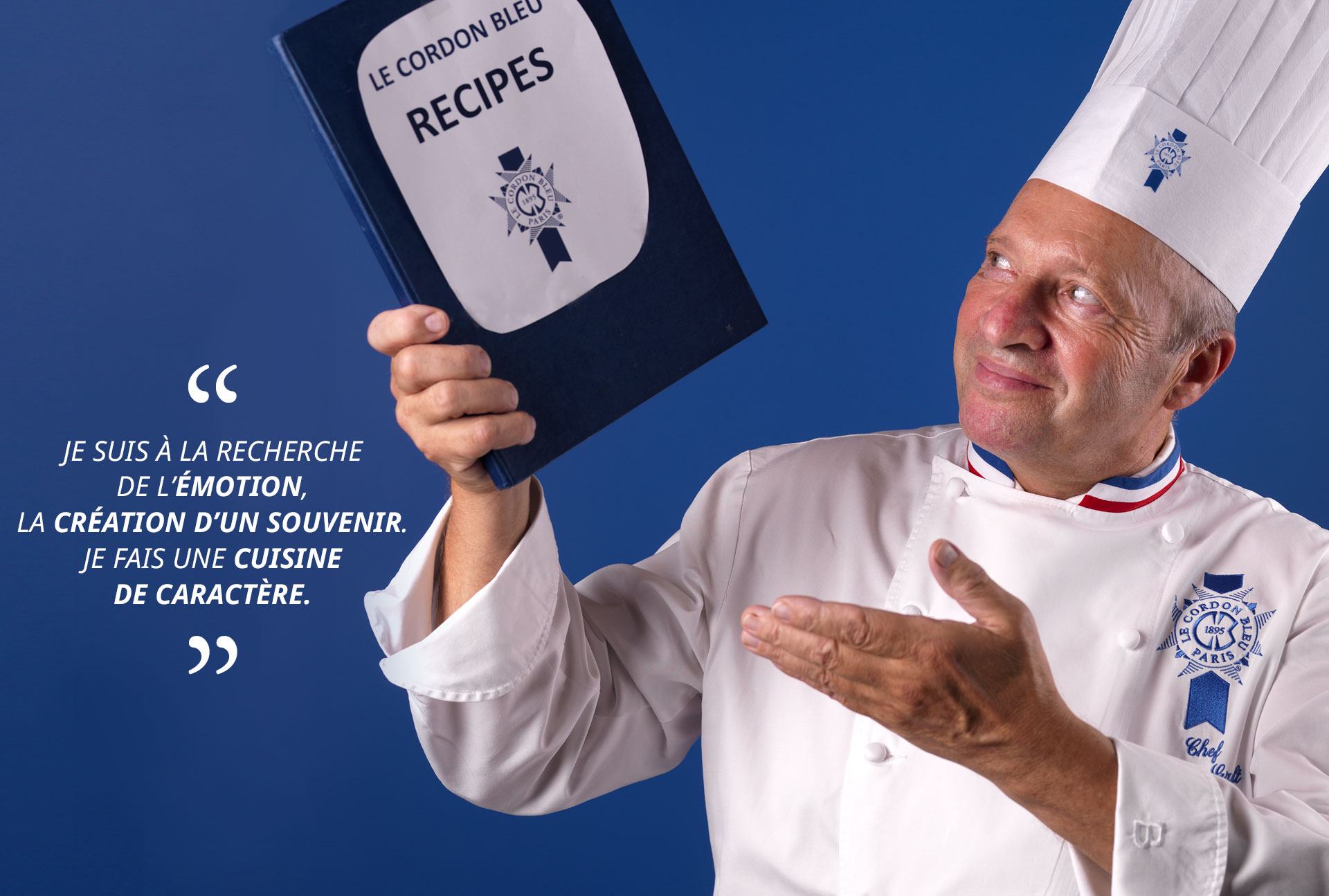 Chef cuisinier Philippe Groult