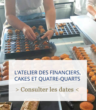 atelier des financiers, cakes et quatre quarts