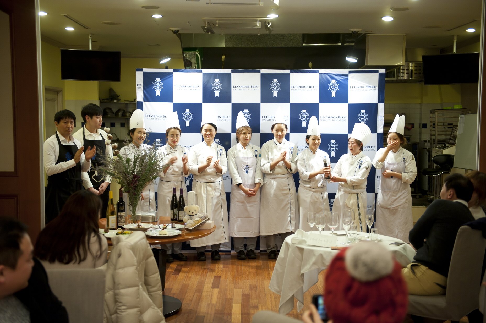 Le Cordon Bleu-Sookmyung Academy 2016 Fall Student Popup Restaurant