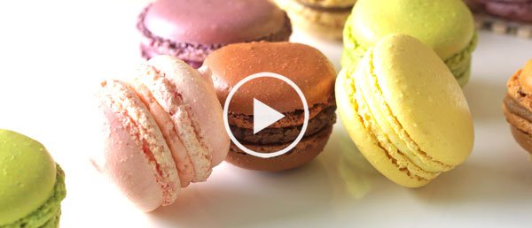 pastry technique macaronnage make macaroons