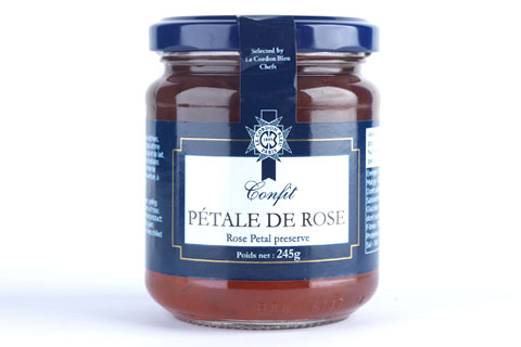 confiture pétale de rose