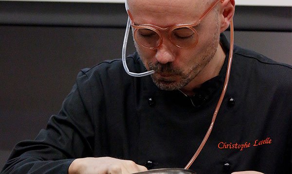 A demonstration of Molecular Gastronomy by Christophe Lavelle at Le Cordon Bleu Sydney
