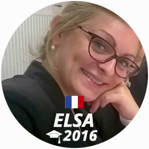 Elsa Layen wine and management diploma graduate 2016