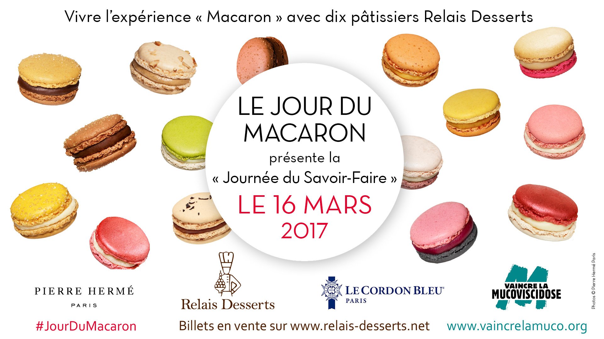 Jour du macaron 2017 Pierre Hermé Relais Desserts Le Cordon Bleu Paris