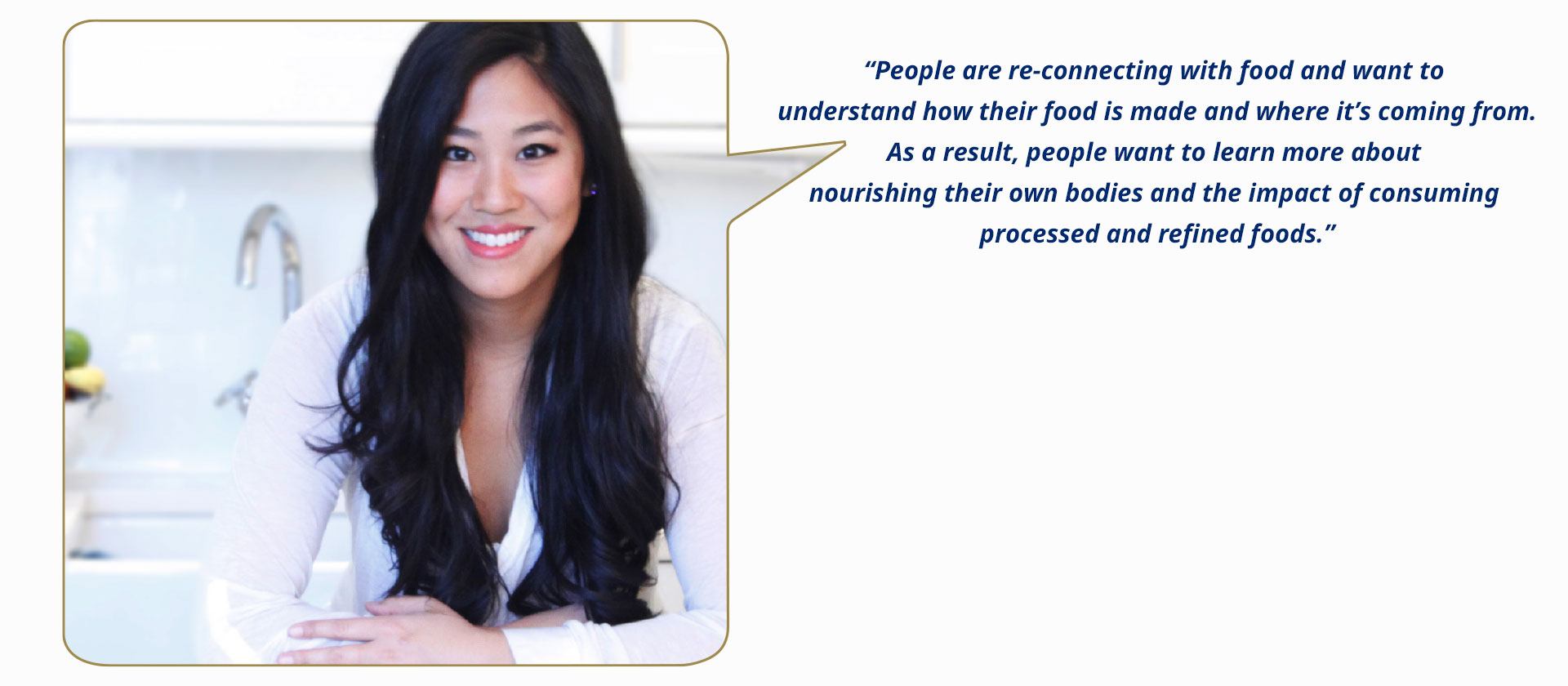 Adria Wu, (UK) Resident chef at Mint Velvet, guest chef on Channel 4’s Sunday Brunch, entrepreneurship mentor for underprivileged women and founder of Maple&Fitz.