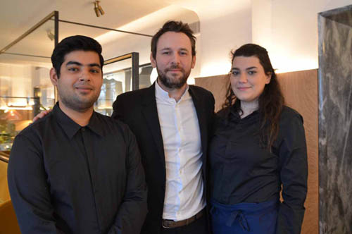 chef Mathieu Pacaud étudiants Le Cordon Bleu Paris