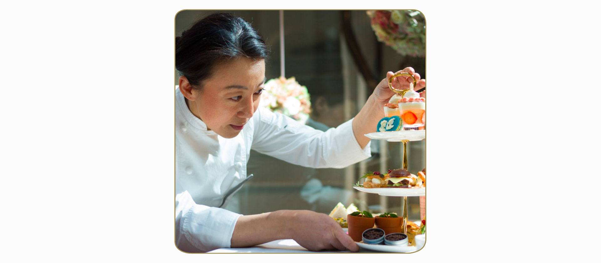 Hideko Kawa (UK) owner and pastry consultant at The Sweet Art Lab.