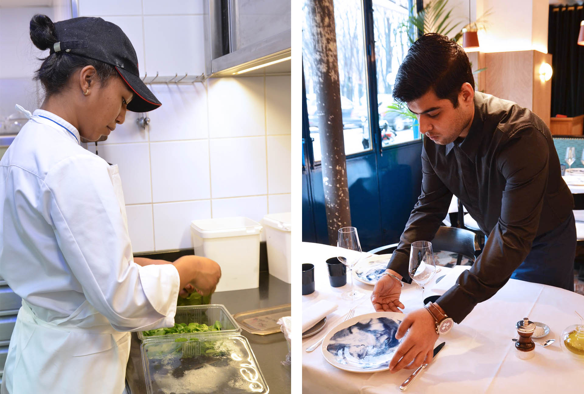 job training at the Divellec restaurant: the life of an intern with Chef Mathieu Pacaud