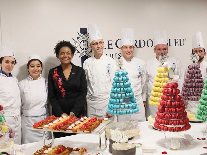 Executive Chef and Culinary Arts Director, Eric Briffard, One of the Best Craftsmen in France (Meilleur Ouvrier de France - MOF), Chef Philippe Groult (MOF), Chef Fabrice Danniel and their teams.