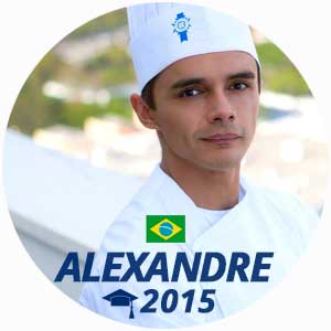 Alexandre Da Silva diplome cuisine 2015