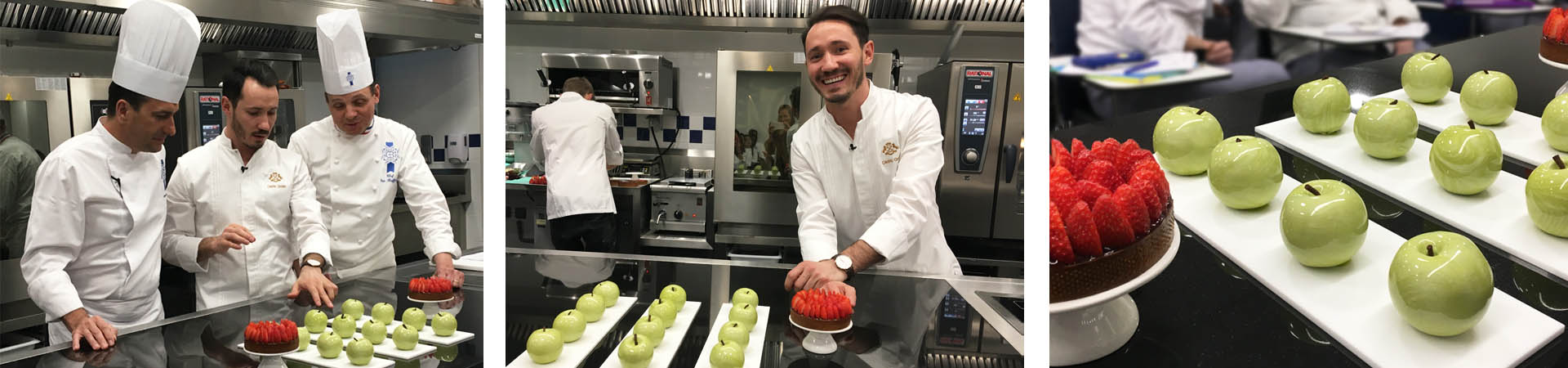 chef cedric grolet démonstration pâtisserie Le Cordon Bleu Paris