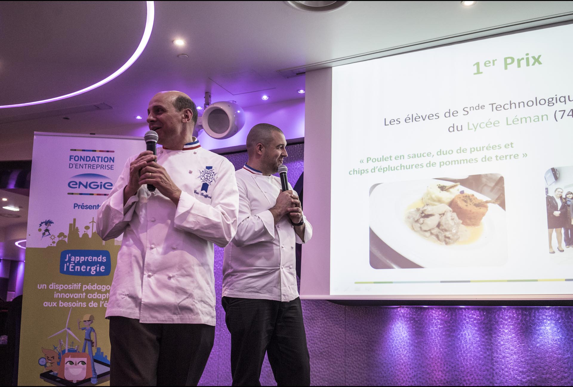 Eric Briffard et Guillaume Gomez Une Toque à La Cantoche ENGIE