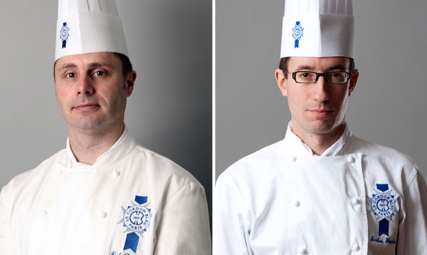chefs nick patterson and nicolas houchet