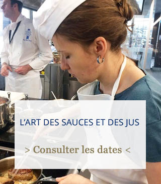 atelier l'art des sauces et des jus